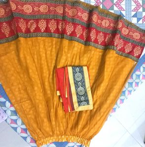 Traditional Indian Skirt with Dupatta