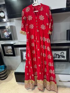 Long Function Gown Style With Dupatta