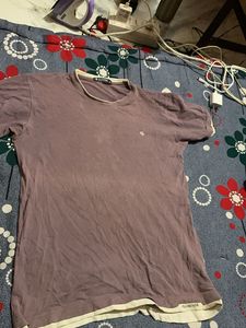 Casual Purple T-Shirt