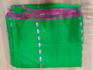100%pure mysore Crepe Silk Saree