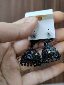New Black Earrings