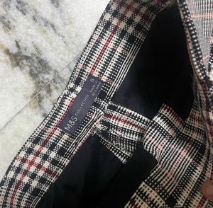 Marks and spencer plaid vintage trousers