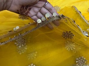 Yellow Lehenga Choli Set