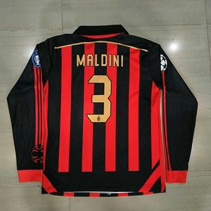 AC Milan Long Sleeve Jersey Size M Embroidery