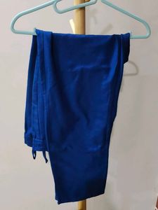 Blue Floral Kurta Set