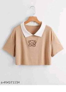 Cute Bear Crop Top