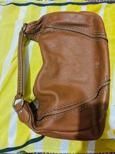 Da Milano Genuine Leather Hobo Bag