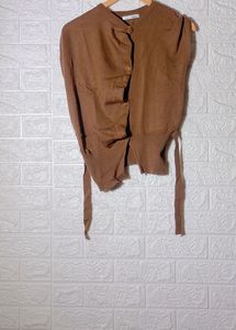 Mugler Brown Corset
