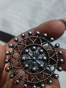 Statement Mandala Ring