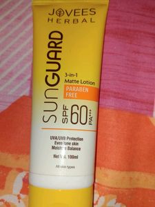 Jovees SunGuard SPF 60