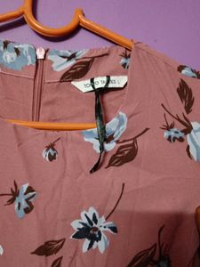Floral Print Sleeveless Dress