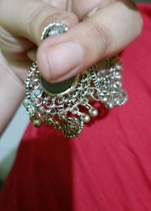 Oxidized Earring