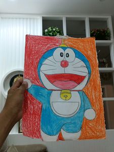 Doraemon Artwork 🎨 Handmade