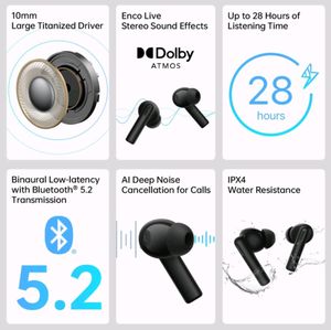 Oppo Enco Buds 2, earphones, wireless, headphones