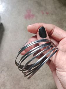 Black Metal Chudi For Girl