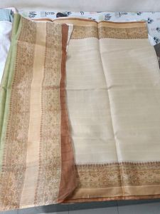 Decent Saree With Formal Use Tissue Material