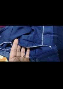 New Georgette Saree With stitched blouse