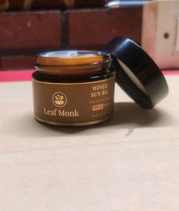 Leaf Monk Sun Balm + Mac New Mascara