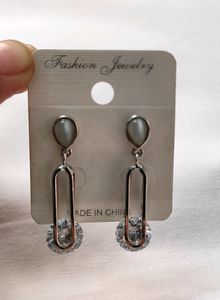 SAJE Dazzling Dangle Earrings.