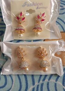 Beautiful Twinkling Jhumkas Combo New