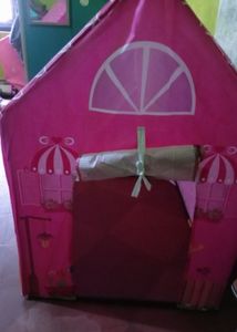 Pink Play Tent House For Kids