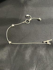 Cute Artificial Silver Braclete