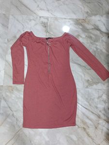 Blush Pink Bodycon Dress