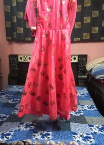 Gown With Dupatta