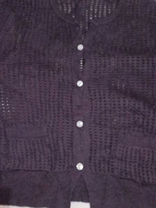 Crochet Knit Cardigan