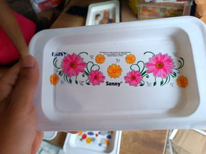 Combo Of 3 Tray Set For Home
