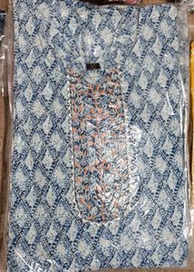Jaipuri Cotton Kurti 3 Pc Combo, Size M to XXL