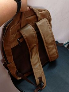 Brown Unisex Backpack