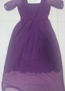 Floor Length A-line Dress