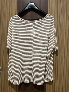 Striped V-Neck Top