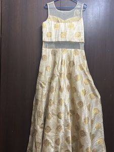 Beautiful Single Piece Indo Western Gown
