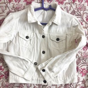 White Denim Jacket - Stylish & Versatile