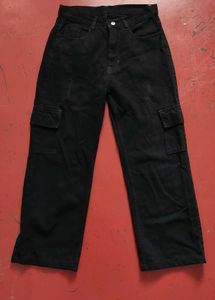 Black Cargo Pants