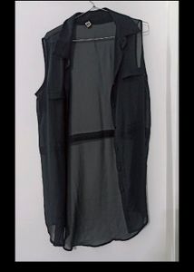 •  Pinteresty ~ Black Sheer Shirt