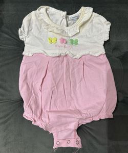 Pink Baby Girl Romper