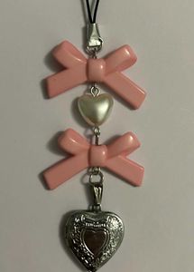 Bow Heart Charm