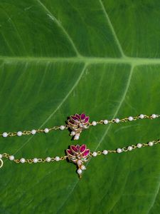 Lotus Anklets