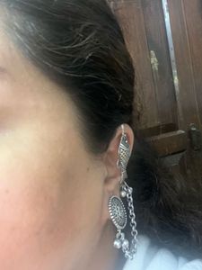 Fish Drop Earrings Eat Cuff