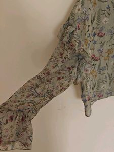Floral printed blouse