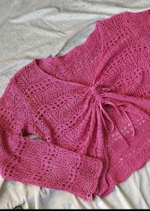 *NEW* Korean Style Printeresty Crochet Top 🎀