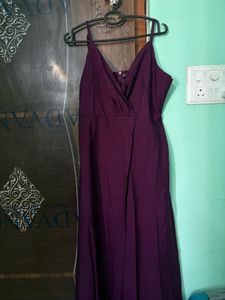 Elegant Purple Dress