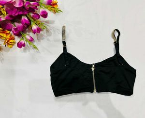 🇳🇿💫♥️ Imported Black Embellished Bralette