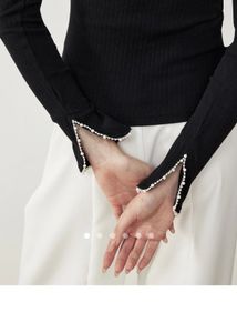 Ribbed V-Neck Top