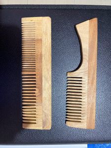 WOOD COMB (Pack of 2)