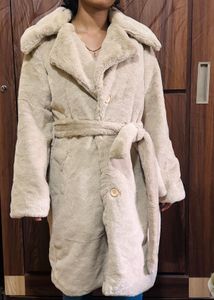 Faux Fur Long Coat