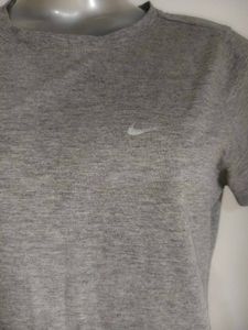 Chest 32- 34 S/ M Size Nike Original Gray T-Shirt